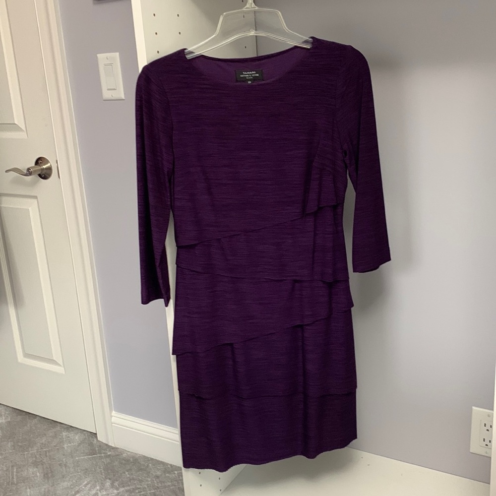 Petite Royal Purple Go Anywhere Dress